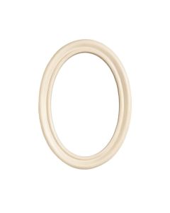 Hazel Bluff Framed Wall Mirror - Ivory