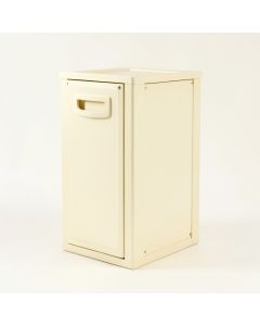 Hill Bluff Closed Outdoor Storage Box - Cream (synthetic illustration; no displayed measurements)