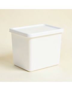 Fern Dell Closed Outdoor Storage Box - White (synthetic illustration; no displayed measurements)
