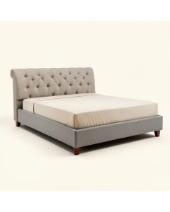 Leatham Queen Tufted Upholstered Low Profile Standard Bed (synthetic illustration; no displayed measurements)
