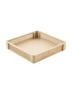 Cedar Dell Empty Under-Desk Cable Tray - Beige