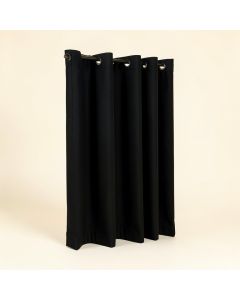 Hildebran Solid Blackout Thermal Grommet Single Curtain Panel (synthetic illustration; no displayed measurements)