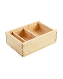 Bay Bend Empty Pantry Drawer Organizer Insert - Ivory