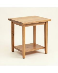 Klima Wooden End Table (synthetic illustration; no displayed measurements)