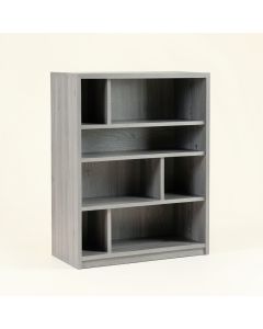 Elm Dale Freestanding Bookcase - Gray (synthetic illustration; no displayed measurements)
