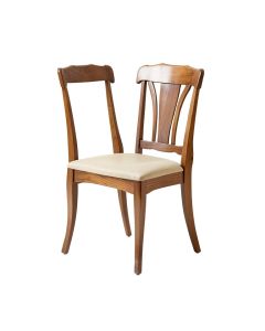 Shepshed Solid Wood Queen Anne Back Side Chair (synthetic illustration; no displayed measurements)