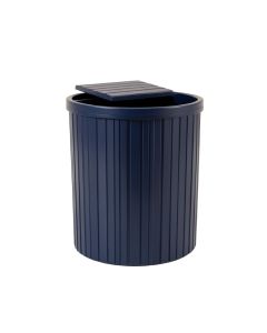 Moss Canyon Closed Garden Compost Bin - Navy