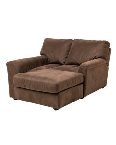 Demush Microfiber/Microsuede Sleeper Sofa & Chaise
