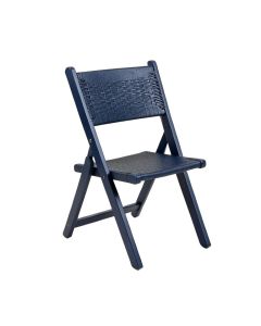 Heath Bluff Folding Outdoor Chair - Navy