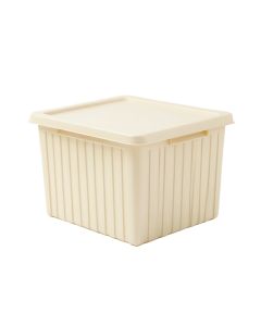 Maple Branch Closed Outdoor Storage Box - Cream (synthetic illustration; no displayed measurements)