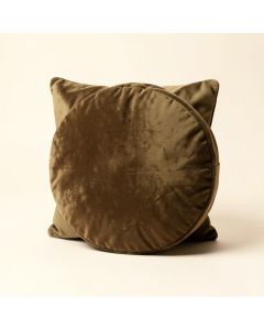 Tuten Crushed Velvet Round Throw Pillow (synthetic illustration; no displayed measurements)