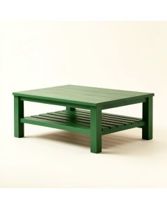 Alder Canyon Coffee Table - Green (synthetic illustration; no displayed measurements)