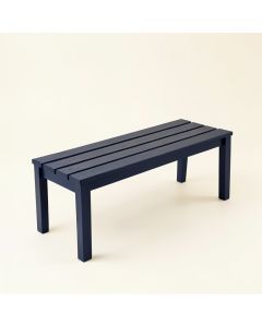 Rowan Falls Indoor Bench - Navy (synthetic illustration; no displayed measurements)