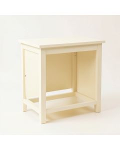 Rowan Arc Freestanding Laundry Folding Counter - Cream (synthetic illustration; no displayed measurements)