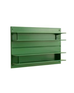 Cliff Canyon Empty Wall-Mounted Tool Organizer Panel - Green (synthetic illustration; no displayed measurements)