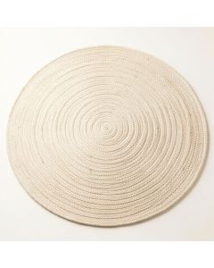 Dawn Canyon Round Area Rug - Cream (synthetic illustration; no displayed measurements)