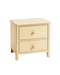 Slate Edge Nightstand - Beige (synthetic illustration; no displayed measurements)