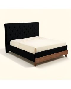 Reis Tufted Upholstered Low Profile Standard Bed (synthetic illustration; no displayed measurements)