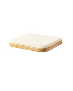 Dune Crest Wall-Mounted Cat Perch - Ivory