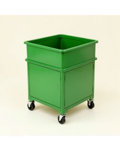 Juniper Crest Empty Rolling Workshop Cart - Green (synthetic illustration; no displayed measurements)