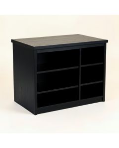 Olive Bridge Empty Countertop Canister Rack - Black (synthetic illustration; no displayed measurements)