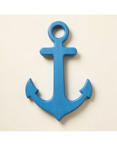 Hand-Painted Welcome Anchor Wall Décor (synthetic illustration; no displayed measurements)