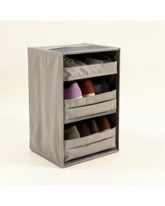 Closet Organizer 27 Pair Shoe Storage Cabinet (synthetic illustration; no displayed measurements)