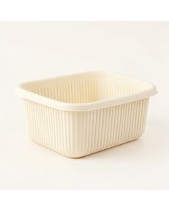 Ridge Crest Empty Storage Basket - Ivory (synthetic illustration; no displayed measurements)