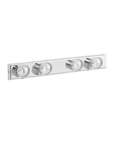 Gildersleeve 4-Light Dimmable Polished Chrome Vanity Light (synthetic illustration; no displayed measurements)