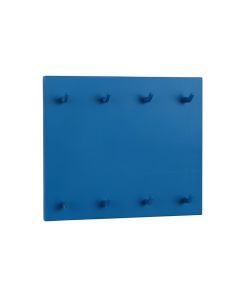 Birch Bend Empty Wall-Mounted Tool Organizer Panel - Blue