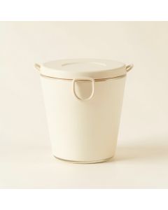 Harbor Bridge Storage Canister With Lid - Ivory (synthetic illustration; no displayed measurements)