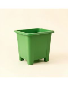 Linden Canyon Empty Raised Planter - Green (synthetic illustration; no displayed measurements)