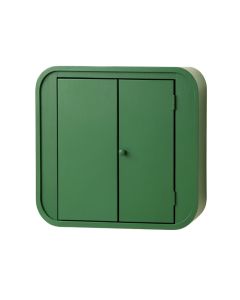 Cedar Bridge Wall-Mounted Laundry Cabinet - Green (synthetic illustration; no displayed measurements)