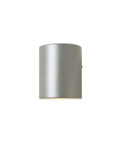 Maple Canyon Wall Sconce Mounted On A Plain Wall - Gray