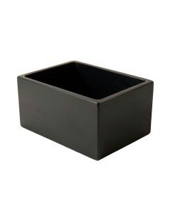 Shore Bluff Empty Furniture-Style Litter Enclosure - Black (synthetic illustration; no displayed measurements)