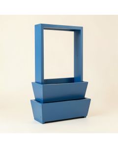 Juniper Brook Empty Vertical Garden Frame - Blue (synthetic illustration; no displayed measurements)
