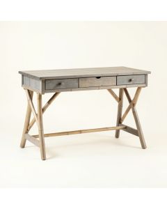 Ash Bend Writing Desk - Gray (synthetic illustration; no displayed measurements)