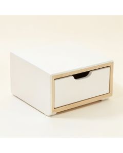 Wren Edge Under-Desk Drawer Unit - White (synthetic illustration; no displayed measurements)