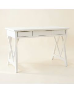Ash Bluff Writing Desk - White (synthetic illustration; no displayed measurements)