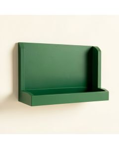 Maple Brook Empty Wall-Mounted Tool Organizer Panel - Green (synthetic illustration; no displayed measurements)