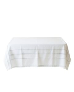 Dune Dale Flat Bed Sheet - White