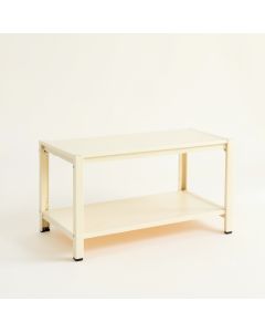 Juniper Crossing Narrow Outdoor Storage Bench - Cream (synthetic illustration; no displayed measurements)