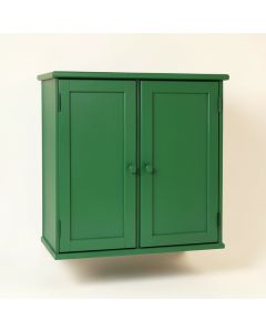 Heath Dale Wall-Mounted Laundry Cabinet - Green (synthetic illustration; no displayed measurements)