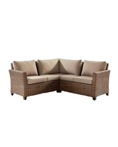 Oxendine Outdoor 3 Piece Seating Group With Cushions