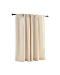 Landose Solid Sheer Rod Pocket Single Curtain Panel