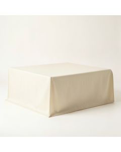 Glen Canyon Flat Bed Sheet - Cream (synthetic illustration; no displayed measurements)