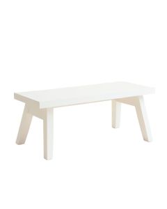 Harbor Crest Indoor Bench - White (synthetic illustration; no displayed measurements)