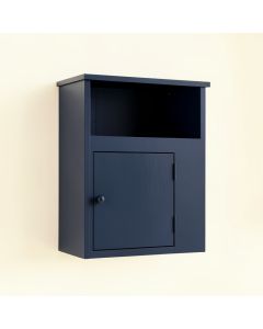 Vale Canyon Wall-Mounted Entry Cabinet - Navy (synthetic illustration; no displayed measurements)