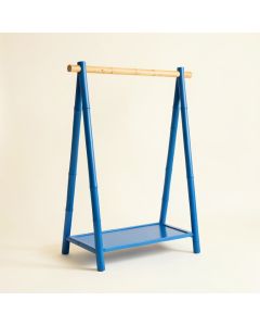 Elm Branch Empty Garment Rack - Blue (synthetic illustration; no displayed measurements)