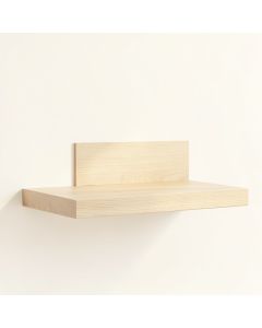 Bay Crest Wall-Mounted Shelf - Beige (synthetic illustration; no displayed measurements)